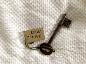 What? A real key? The charm of Rothwell Guest House made me feel at home, nearly half-way around the world.