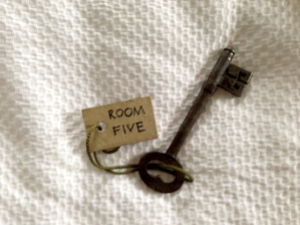 What? A real key? The charm of Rothwell Guest House made me feel at home, nearly half-way around the world.